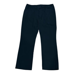 Fourmy Pants Womens 12/30 Black Modern Classic Slacks Uniform Straight Leg Work